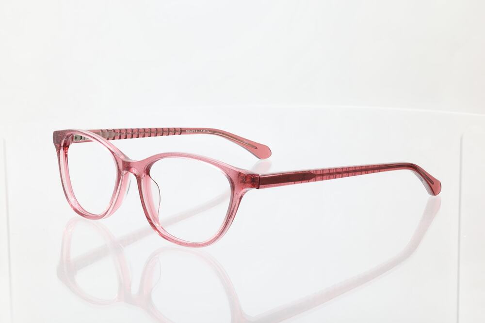 Draper James DJ1016 48-16-135mm (601) Rose Glitter Eyeglass FRAMES ONLY - GOOD